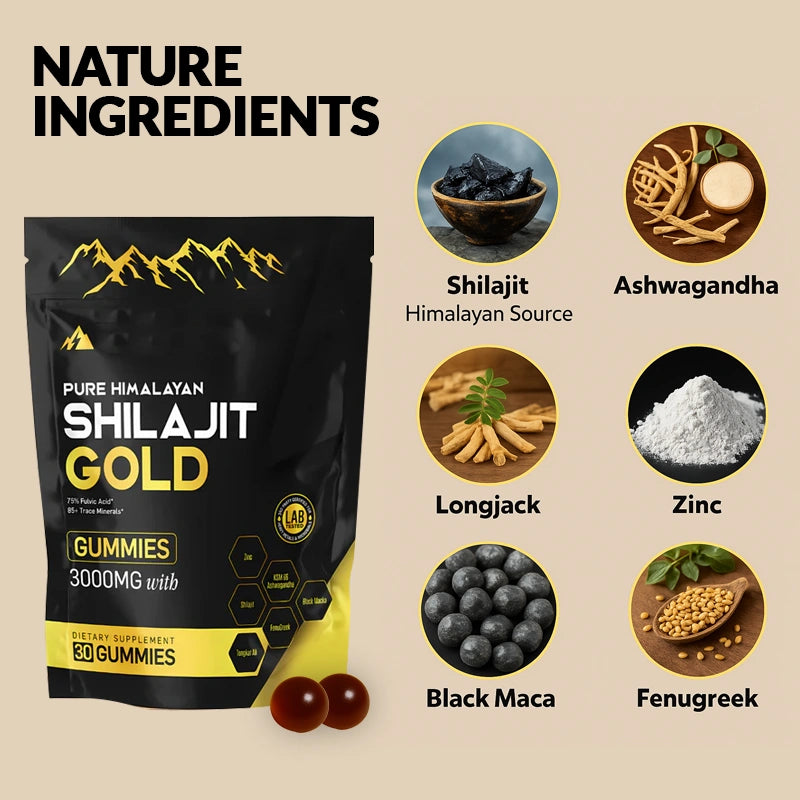 Himalayan Shilajit for Optimal Health