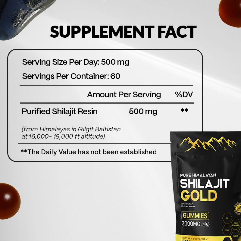 Himalayan Shilajit for Optimal Health