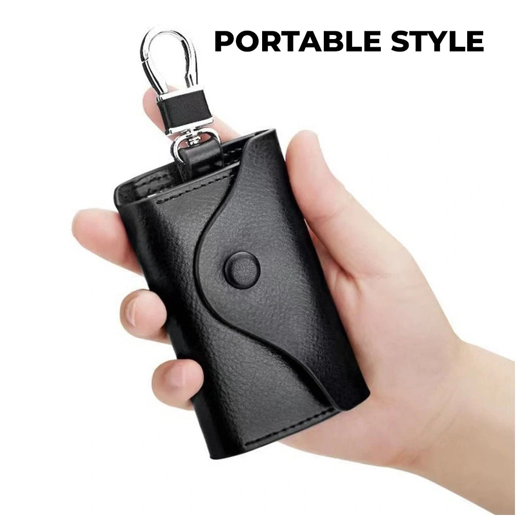 Leather Key Case – Personalized Key Organizer for Men & Women