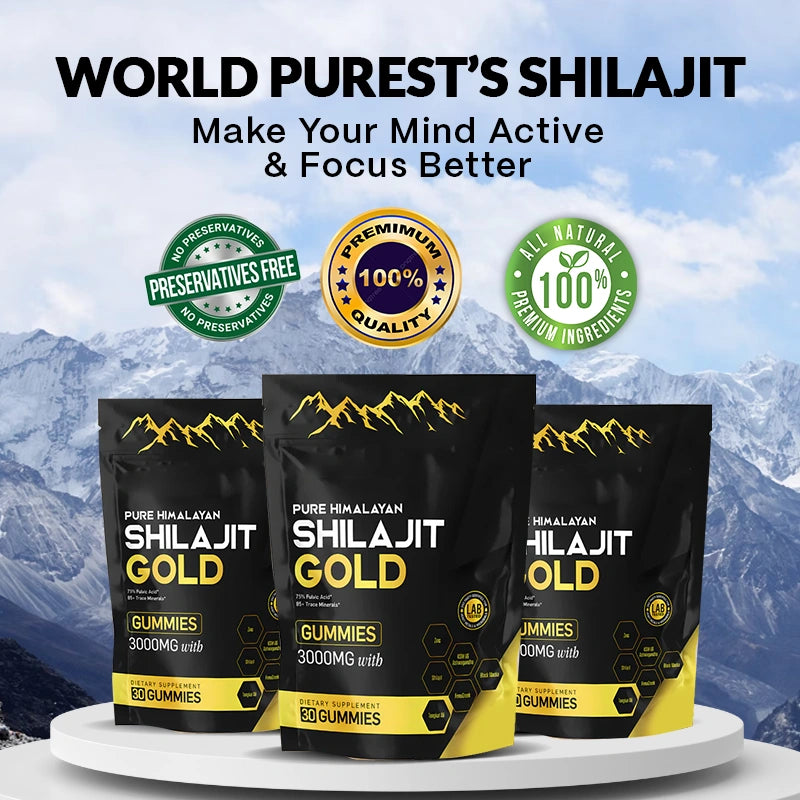 Himalayan Shilajit for Optimal Health