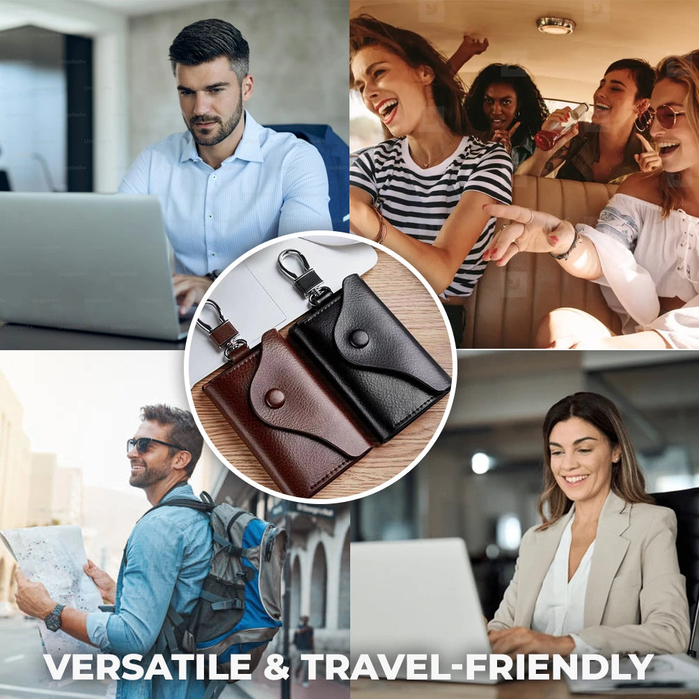 Leather Key Case – Personalized Key Organizer for Men & Women