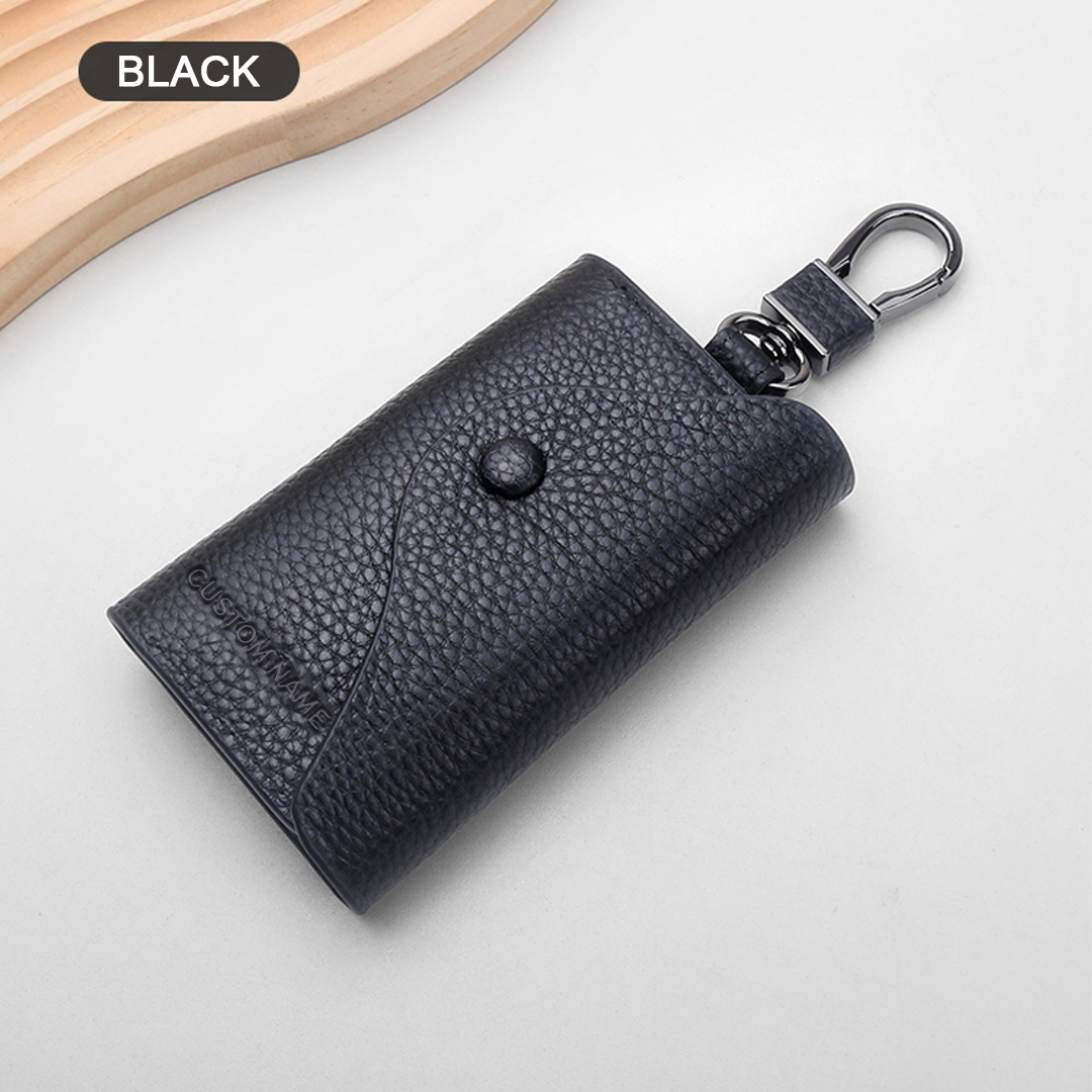Custom Leather Key Holder – Personalized Key Organizer for Men & Women
