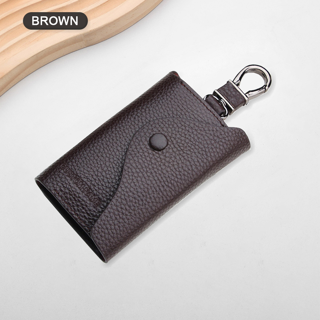 Custom Leather Key Holder – Personalized Key Organizer for Men & Women