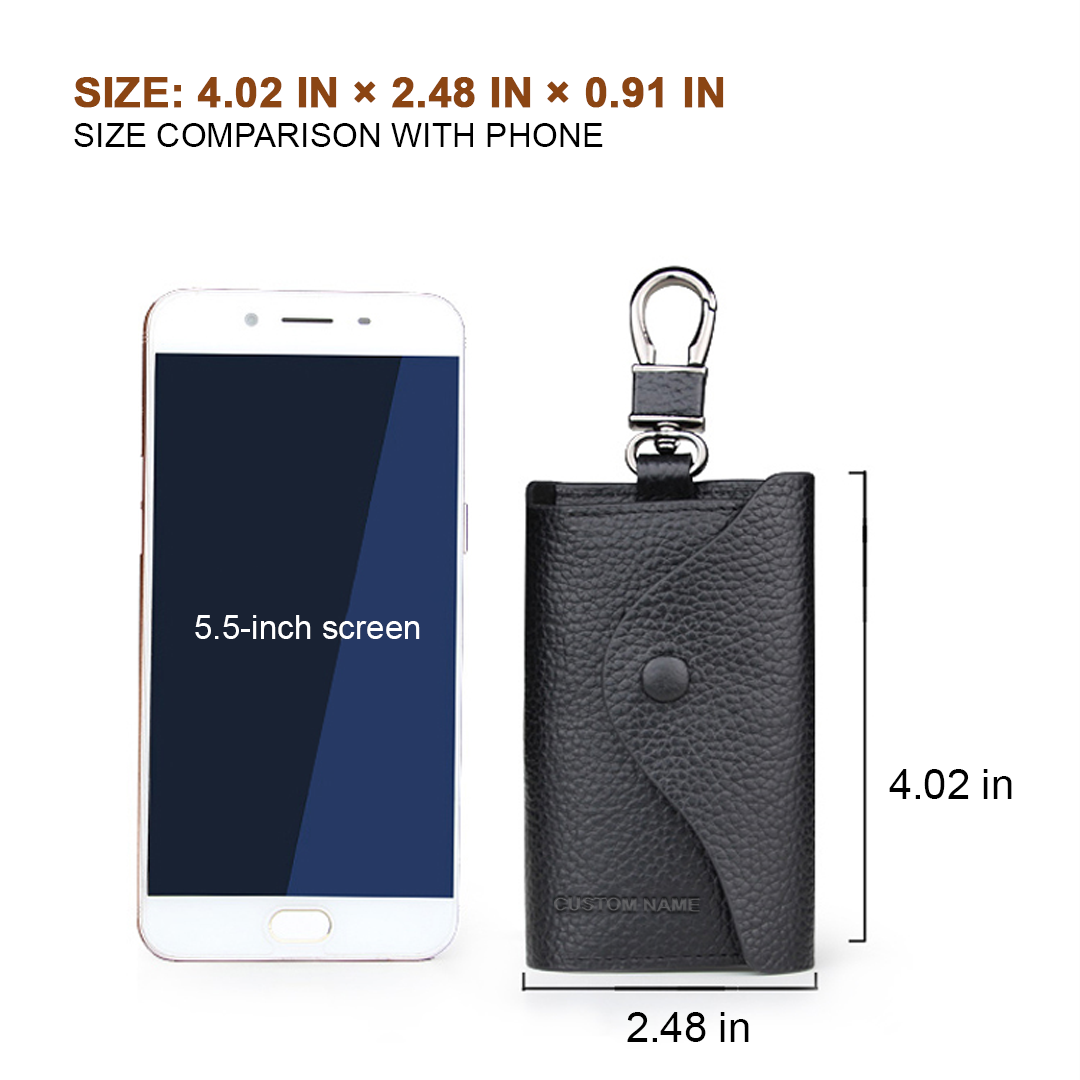 Custom Leather Key Holder – Personalized Key Organizer for Men & Women