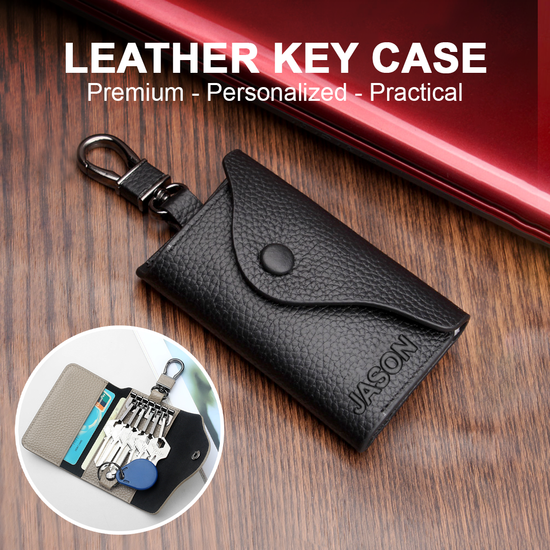 Custom Leather Key Holder – Personalized Key Organizer for Men & Women