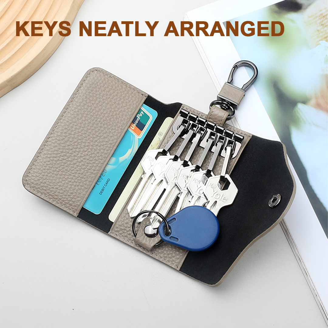 Custom Leather Key Holder – Personalized Key Organizer for Men & Women