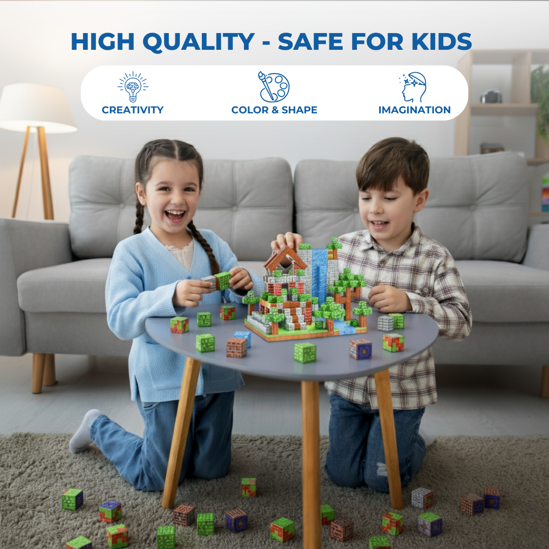 STEM Learning Magnetic Building Blocks