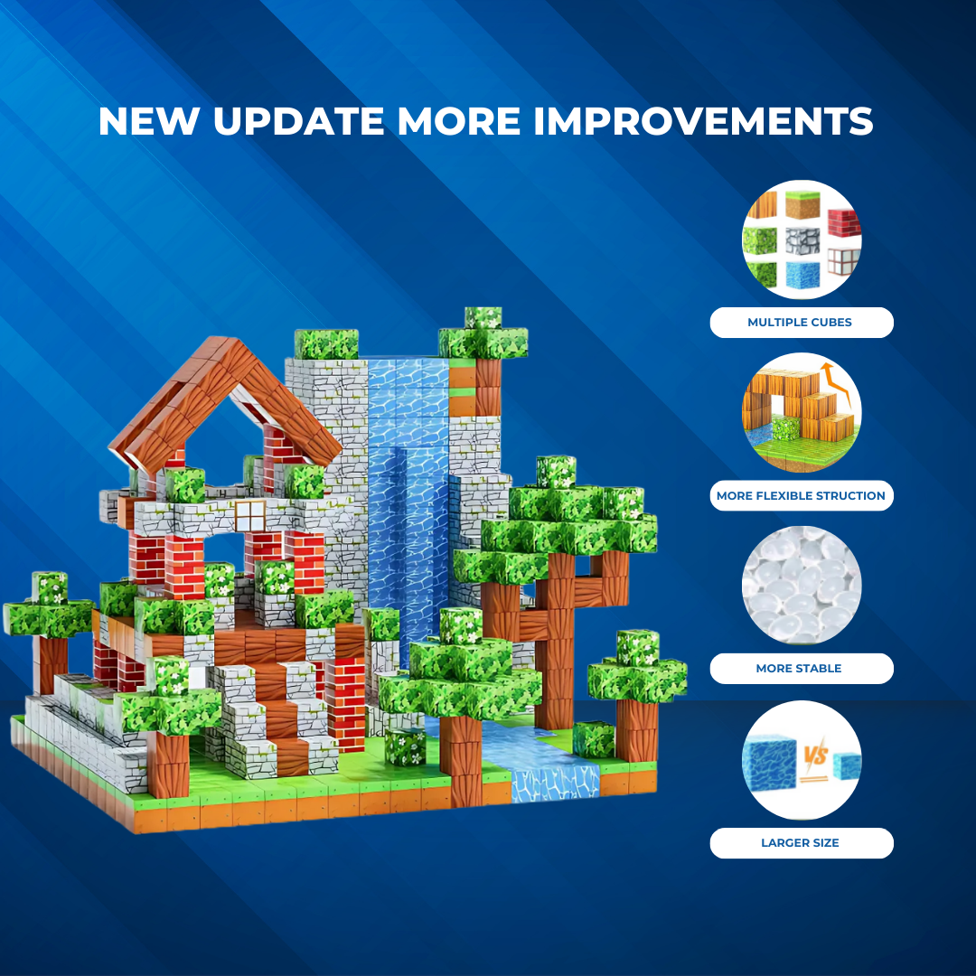 STEM Learning Magnetic Building Blocks