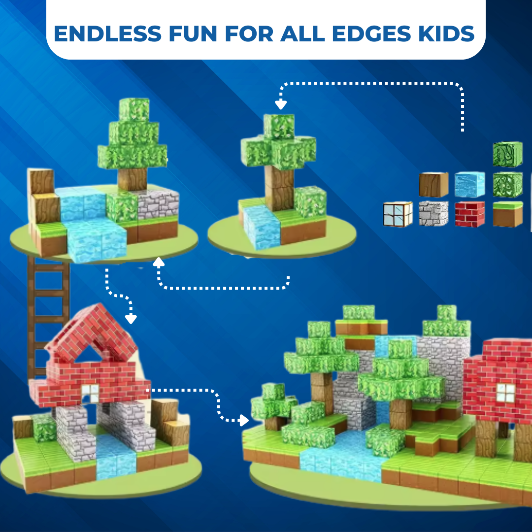 STEM Learning Magnetic Building Blocks