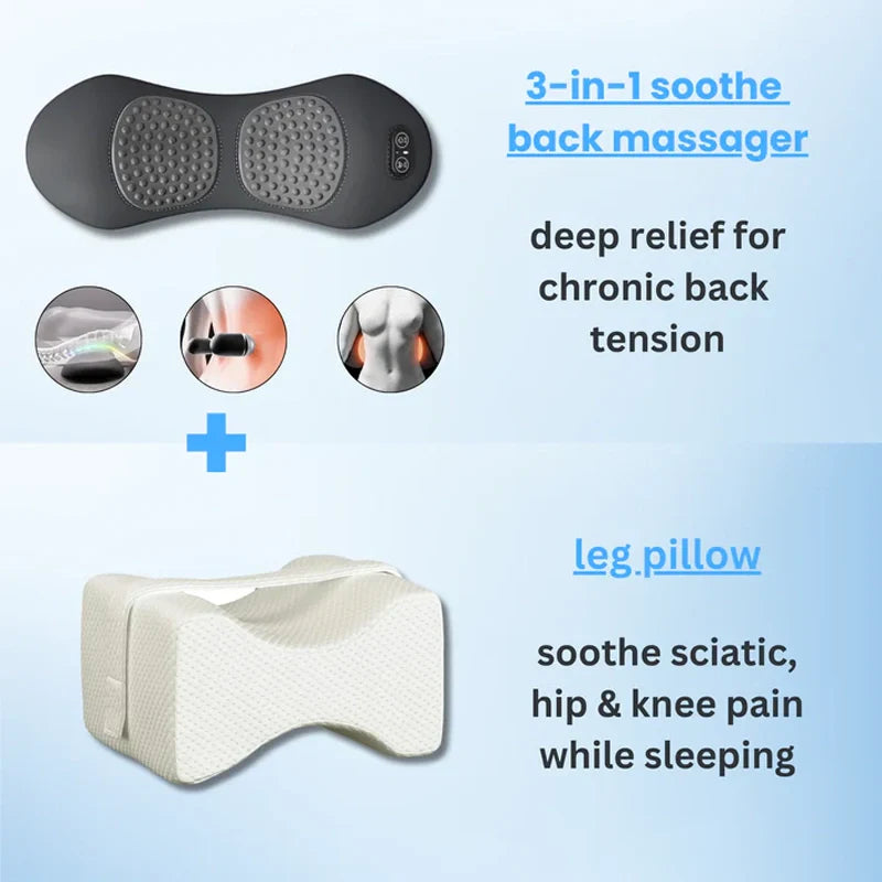 Back Pillow Heating Vibration