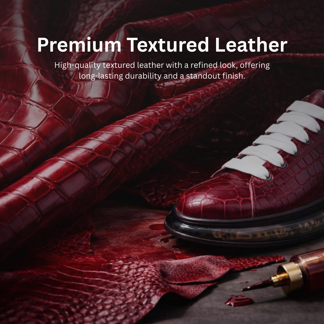 Unisex Premium Leather Smart Casual Shoes – Cushioned Anti-Slip Comfort Sole