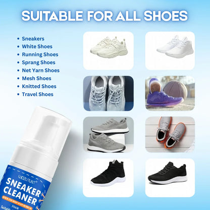 Power Sneaker Foam Cleaner – Advanced Dry Foam for Deep Clean, Brightening & Protection