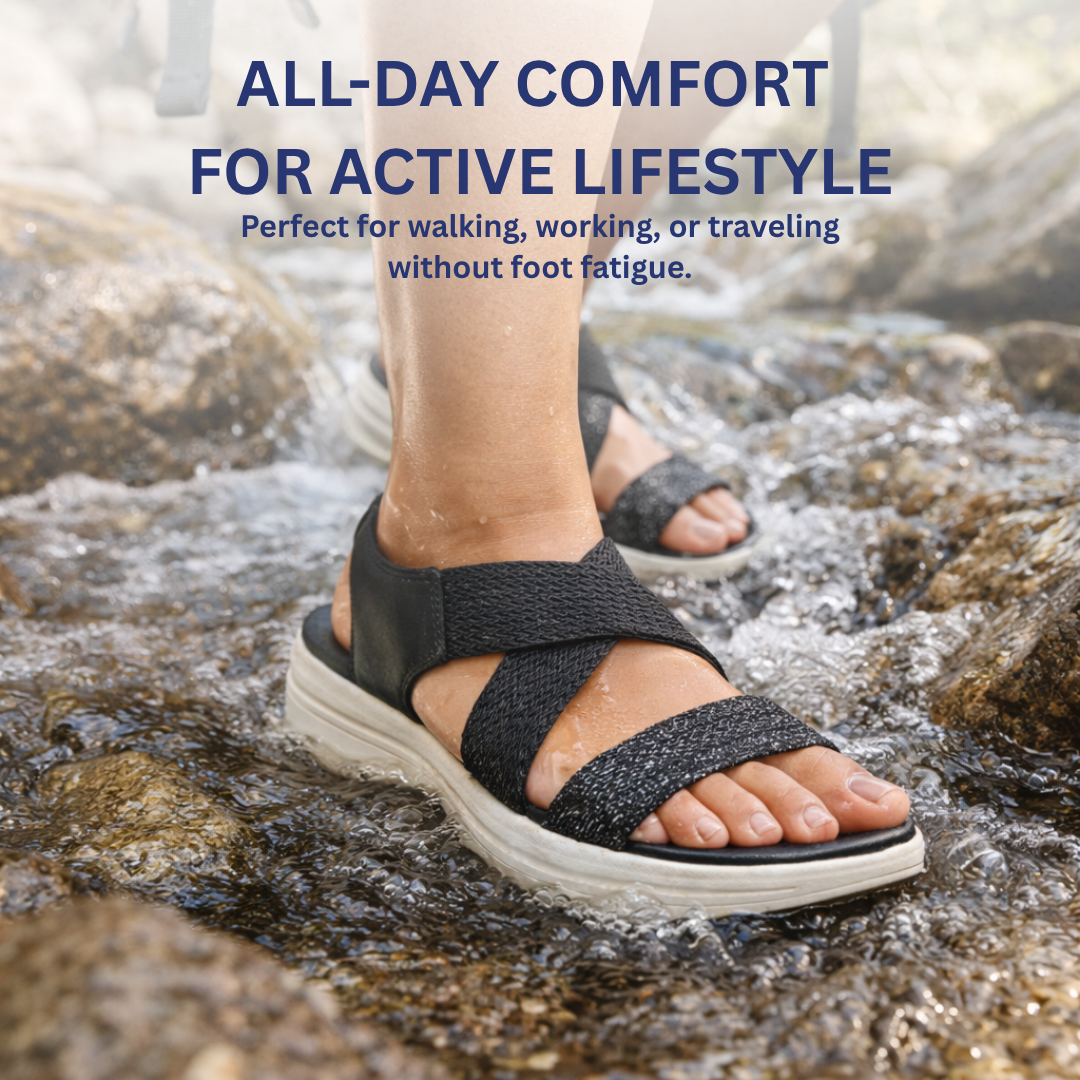 Orthopedic Comfort Sandals for Pain Relief & Arch Support