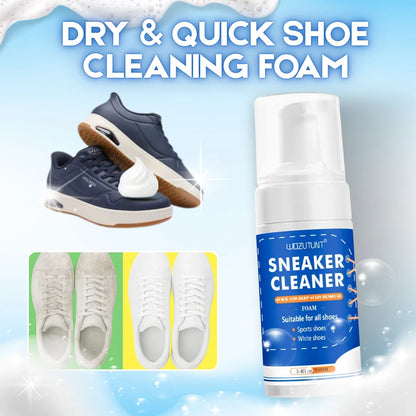 Power Sneaker Foam Cleaner – Advanced Dry Foam for Deep Clean, Brightening & Protection