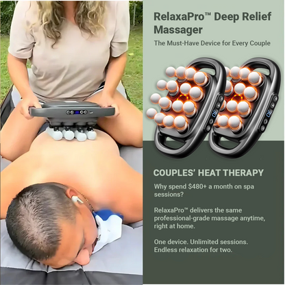 RelaxaPro™ Deep Relief Massager - Perfect Gift for Couples