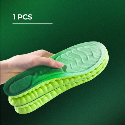 4D Cloud Technology Sports Insoles – Shock-Absorbing, Breathable & Arch Support Shoe Inserts