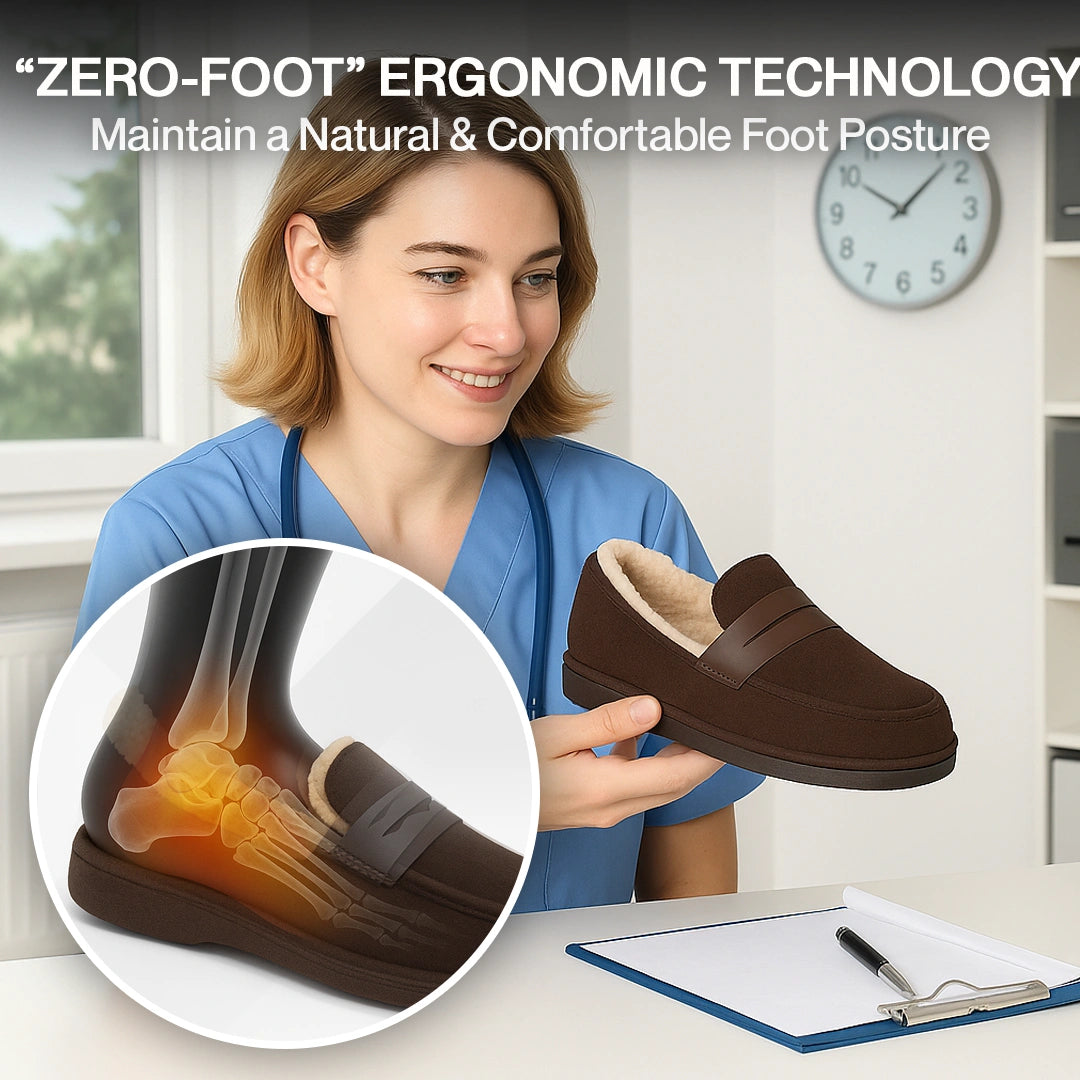 Women’s Warm Plush Moccasin Loafers – Non-Slip Cozy Casual Flats