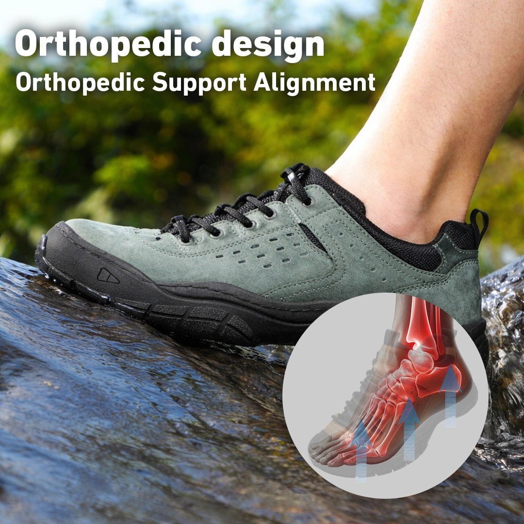 All-Season Non-Slip Hiking Sneakers – Breathable Walking Shoes