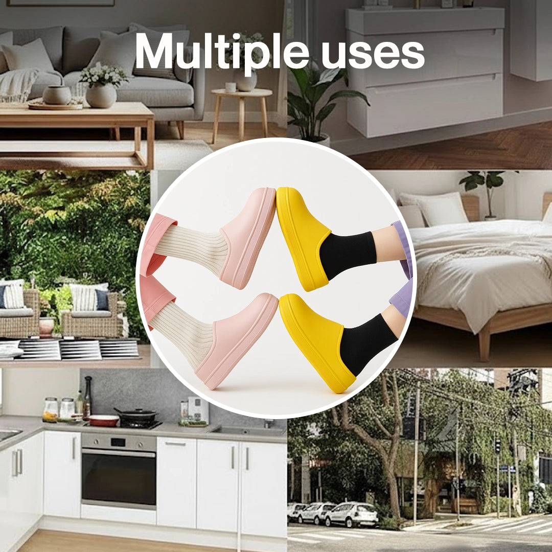 Ultra Warm & Anti-Slip Comfort, Water-Proof EVA Winter Slippers