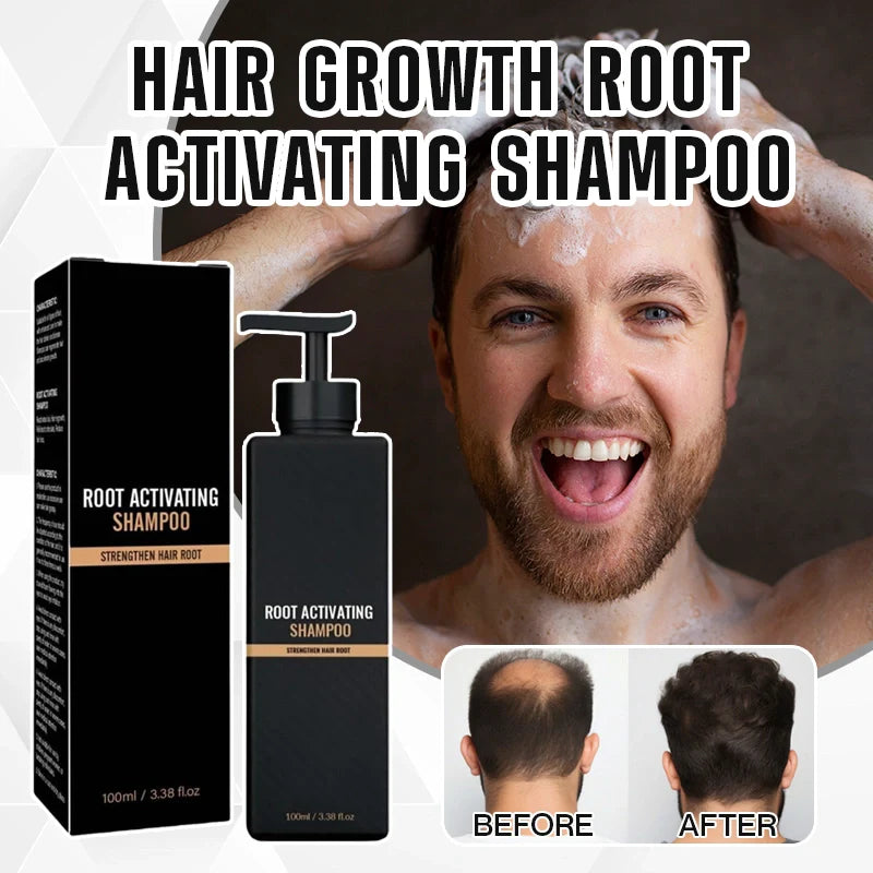 Root Activator Shampoo for Men Hair
