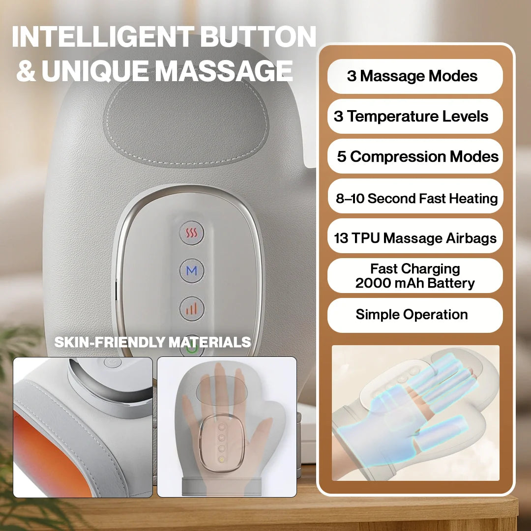 Hand Massager for Arthritis & Stiff, Aching Hands