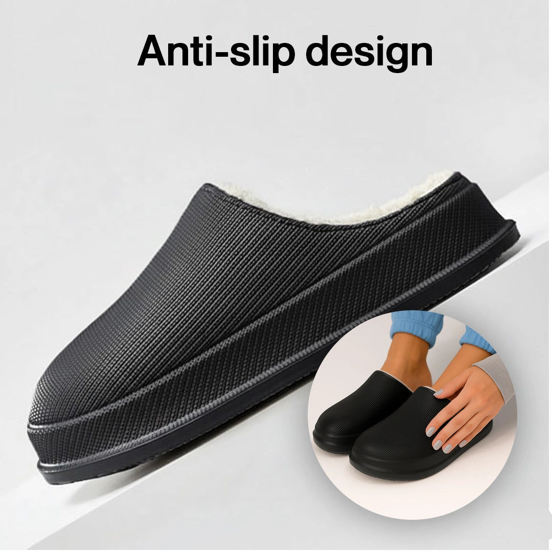 Ultra Warm & Anti-Slip Comfort, Water-Proof EVA Winter Slippers