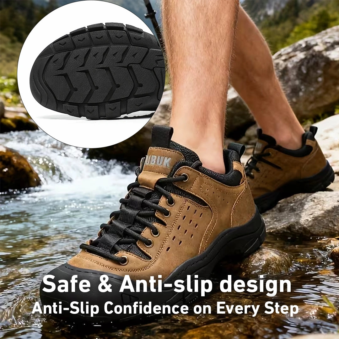 All-Season Non-Slip Hiking Sneakers – Breathable Walking Shoes