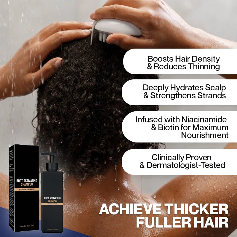 Root Activator Shampoo for Men Hair