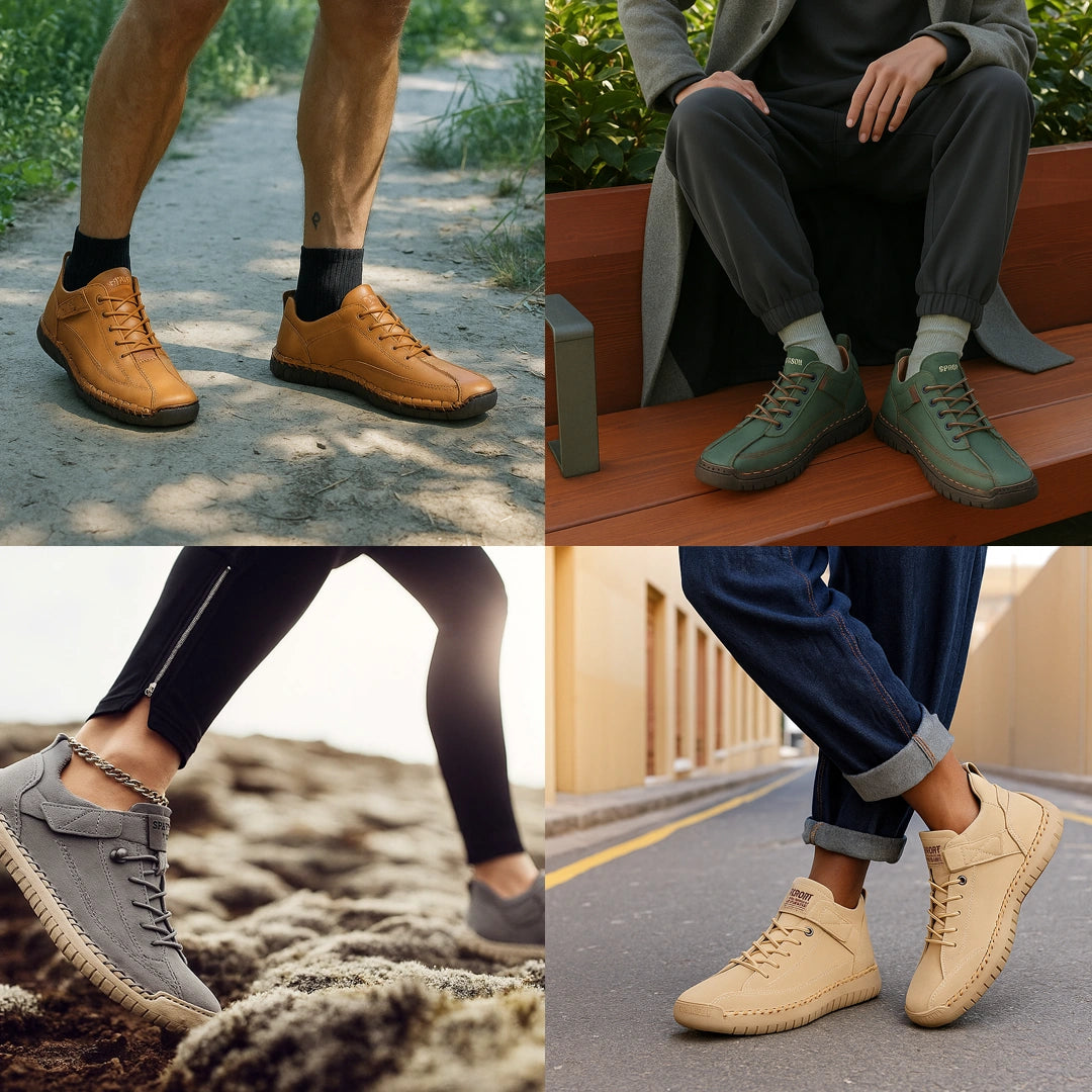 Unisex’s Lightweight Walking Shoes with Shock-Absorbing Sole & Anti-Slip Grip