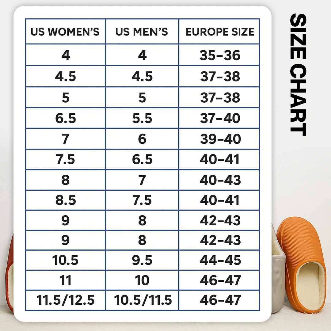 Ultra Warm & Anti-Slip Comfort, Water-Proof EVA Winter Slippers