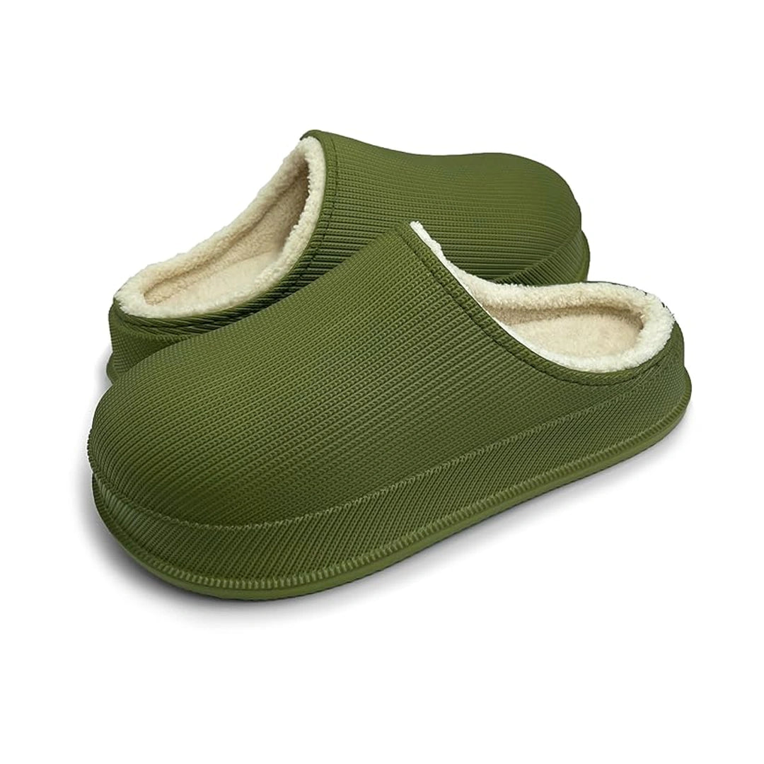 Ultra Warm & Anti-Slip Comfort, Water-Proof EVA Winter Slippers