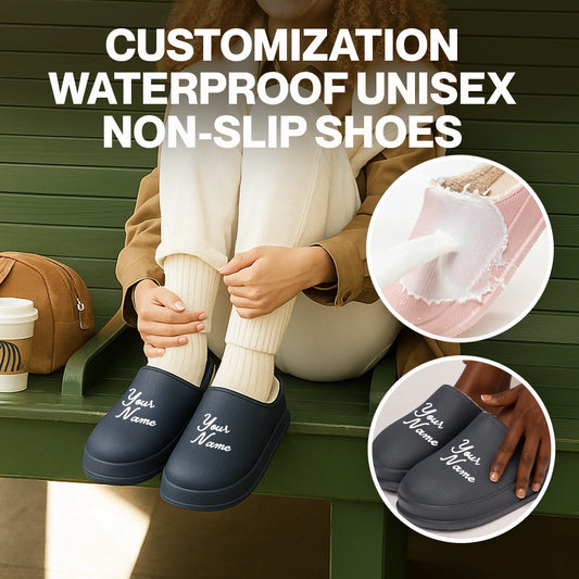 Ultra Warm & Anti-Slip Comfort, Water-Proof EVA Winter Slippers