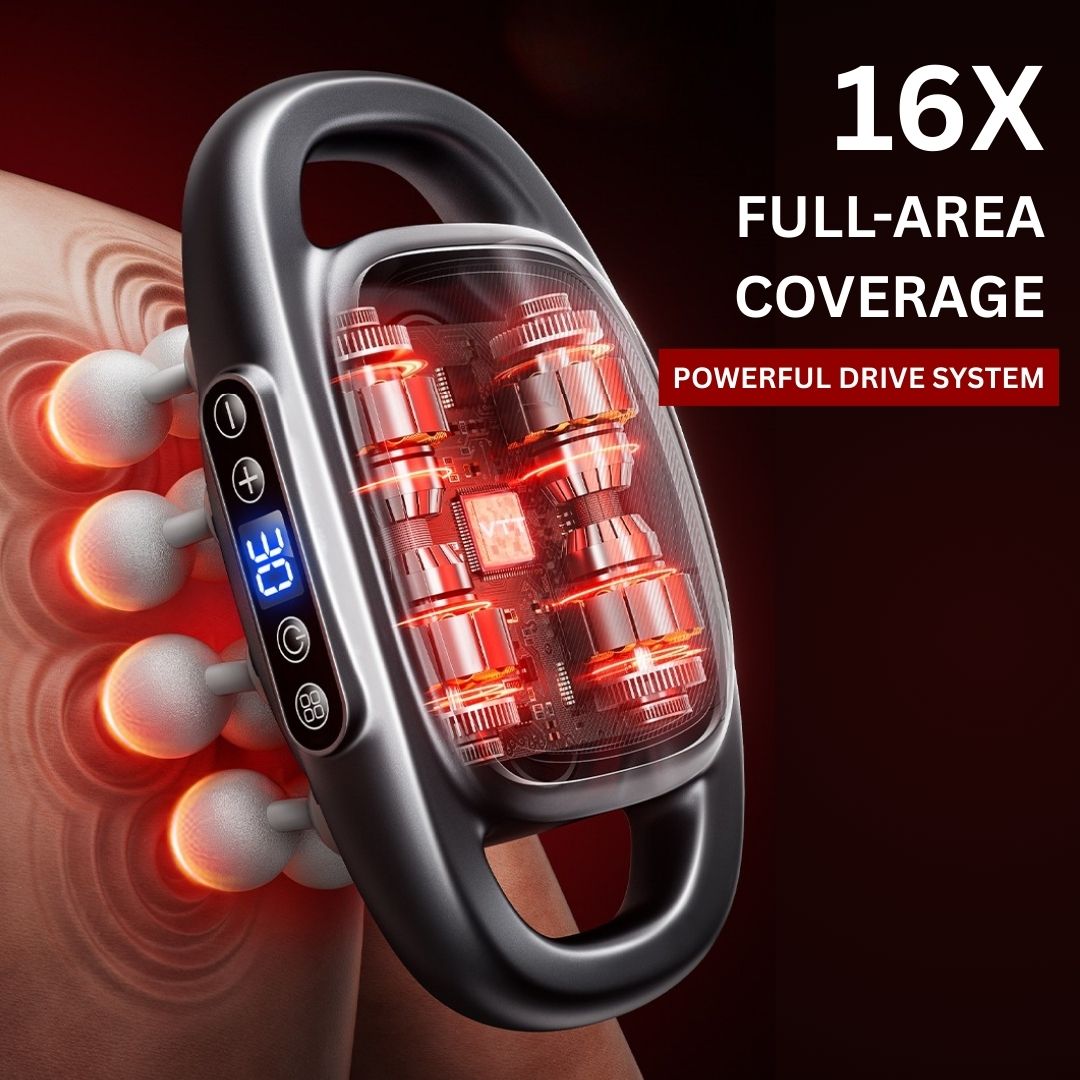 Electric Deep Tissue Massager, 16 Head Full Body Electric Muscle Massager