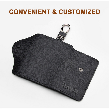 Custom Leather Key Holder – Personalized Key Organizer for Men & Women
