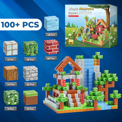 STEM Learning Magnetic Building Blocks