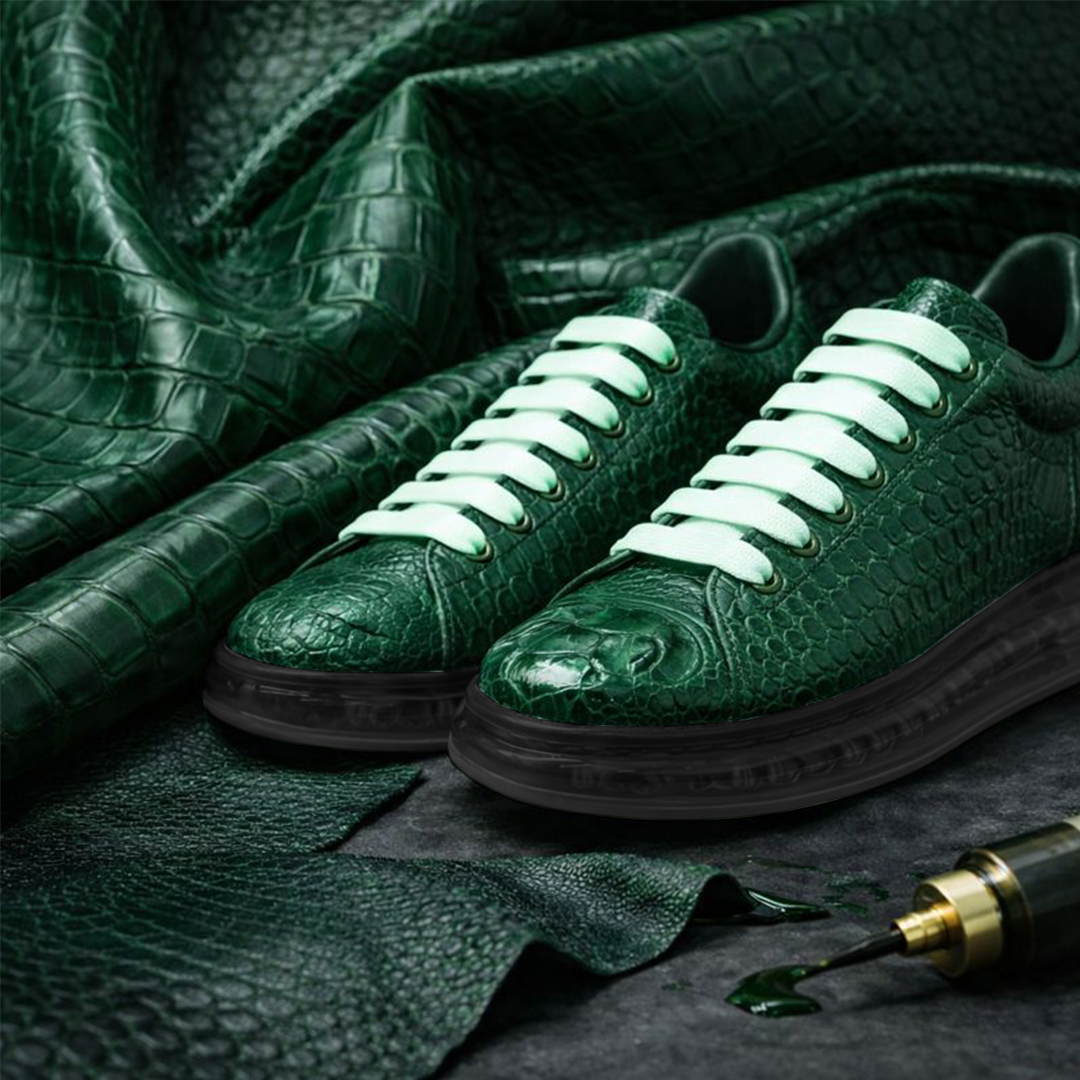 Unisex Premium Leather Smart Casual Shoes – Cushioned Anti-Slip Comfort Sole